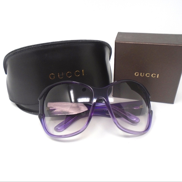 *HP 8/2 SOLD!! GUCCI SUNGLASSES GG2934/S PURPLE - Picture 3 of 6